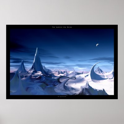Far behind The Skies Poster by inganielsen