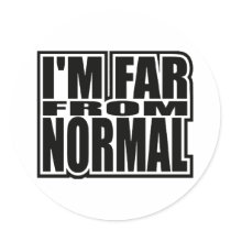 Far From Normal Sticker