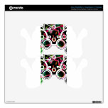 Far-out Black Lily Decal For PS3 Controller