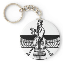 Faravahar Keychain