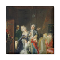 Farewell to Louis XVI by his Family Refrigerator Magnet