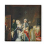 Farewell to Louis XVI by his Family Refrigerator Magnet