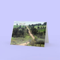 farewell track cards