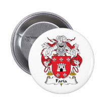 Faria Family Crest Button