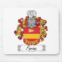 Farina Family Crest mousepads by coatsofarms Farina Family Crest mousepads