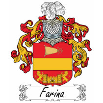Farina Family Crest t-shirts by coatsofarms Farina Family Crest t-shirts