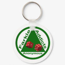 Farkle Addicts Anonymous keychains by markthaler Farkle Addicts Anonymous keychains
