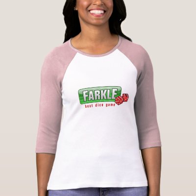 FARKLE - best dice game Tshirts by viralgames