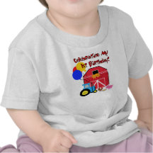 Farm 1st Birthday Tshirts