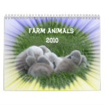 Farm Animals 2010 Calendar