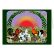 Farm Animals Greeting Card