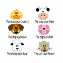 Farm Animals Sounds photo sculptures by cutespot Farm Animals Sounds photo sculptures
