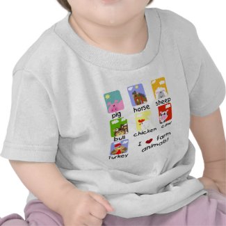 Farm Animals Tshirts and Gifts