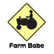 Farm Babe Pastel Yellow T Shirt
