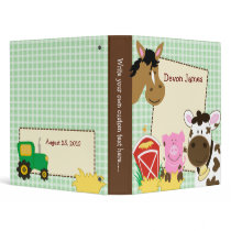 Farm Babies Horse, Pig and Cow Binder