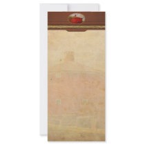 Farm - Barn - Red round barn Custom Rack Cards