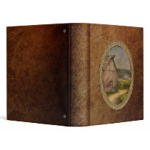 Farm - Barn - The old gray barn 3 Ring Binders