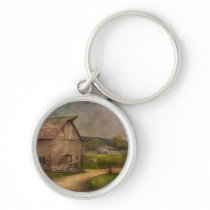 Farm - Barn - The old gray barn Key Chains
