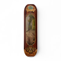 Farm - Barn - The old gray barn Skateboard Deck