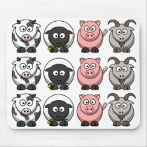 Farm/Barnyard Animals Mousepad