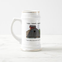 Farm Beer Stein Coffee Mug