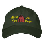 Farm Boy At Heart Embroidered Hat