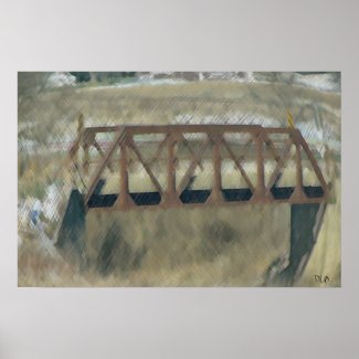 Farm Bridge Prints print