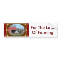 Farm bumper stickers by PhotoLisa Farm bumper stickers