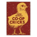 Farm Bureau Co-Op Chicks Card