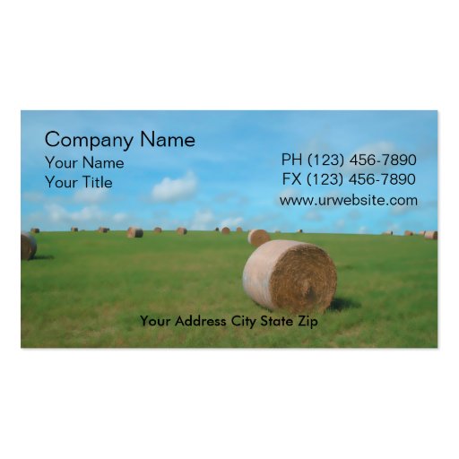 Farm Business Card