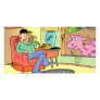 Farm Cartoon Cow Humor Photo Card Template