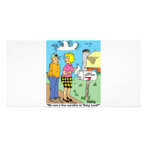 FARM CARTOON GIFTWARE FOR FARMERS CUSTOM PHOTO CARD