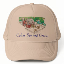 farm, Cedar Spring Creek hats by abdrew4304 farm, Cedar Spring Creek hats