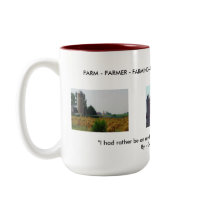 FARM Coffee Mug by Dmargie1029 FARM Coffee Mug