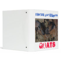 Farm Critters binders