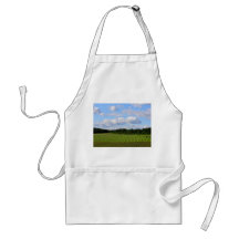 Farm field striped land farmer harvesting photo aprons