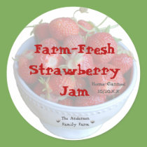 Farm-Fresh Strawberry Jam stickers