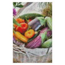 Farm - Fresh Vegetables Custom Stationery
