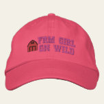Farm Girl Gone Wild Embroidered Hat