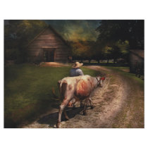 Farm - Going to milk Mabel Personalized Flyer
