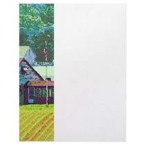 Farm Homestead Letterhead Template