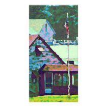 Farm Homestead Customized Photo Card