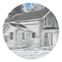 Farm House 1 Enhanced Oil stickers