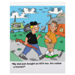 Farm Kids ATV /Tractor Cartoon Custom Letterhead