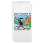 Farm Kids ATV /Tractor Cartoon Custom Rack Card