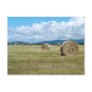 Farm landscape postcard
