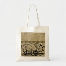 Farm Life Canvas Bags