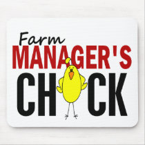 Farm Manager’s Chick mousepads