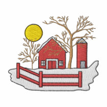 Farm Scene #1 embroidered shirts