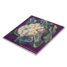 Farm Stand Fresh Cauliflower Trivet Ceramic Tiles